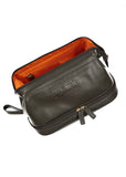 Toiletry Bag | Leather (Black)