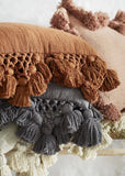 Cushion Cover | Tassels (Ivory)
