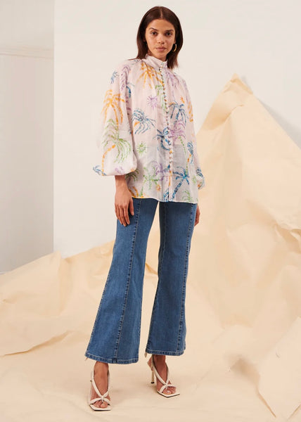 Blouse | Taurus Buttoned (Aura)