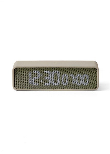 Alarm Clock | Oslo Time (Stone/Khaki)