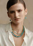 Necklace | Turquoise Sequence (Turquoise/Gold)