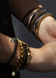Bracelet | All For One (Black Onyx/Gold)