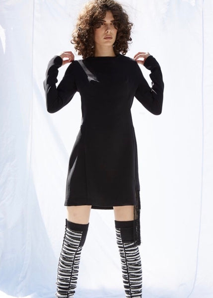 Dress | On The Fringe (Jetblack)