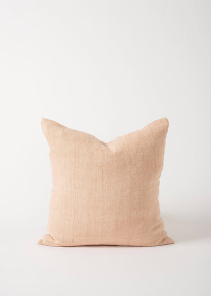 Cushion Cover | Heavy Linen (Blush)