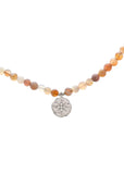 Necklace | Botswana Agate (Sterling Silver)