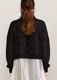 Sweater | Embroidery Exhibit (Black/Ivory)