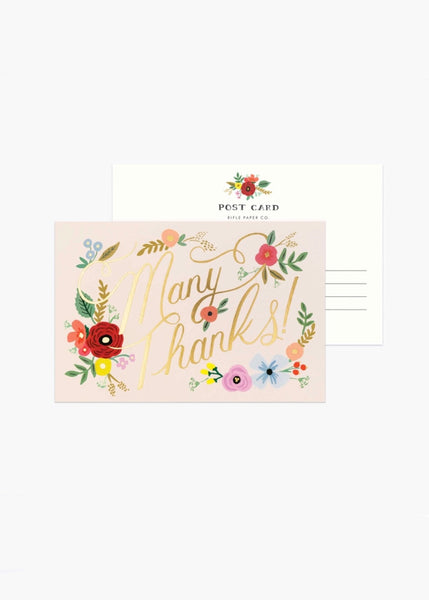 Post Card | Bouquet Thanks (10 Pack)