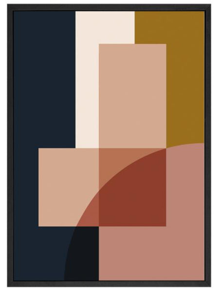 Art Print | Abstract Modern Block