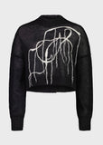 Sweater | Embroidery Exhibit (Black/Ivory)