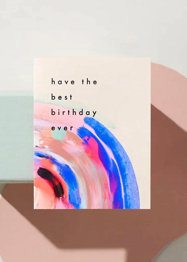 Card | Best Birthday Ever