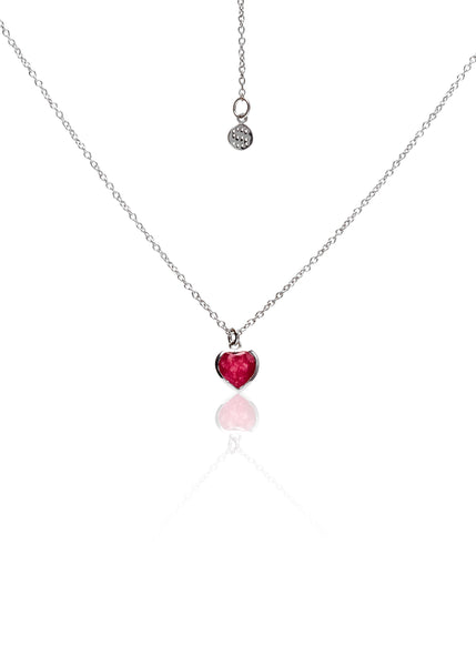 Necklace | Aphrodite (Ruby Quartz/Silver)