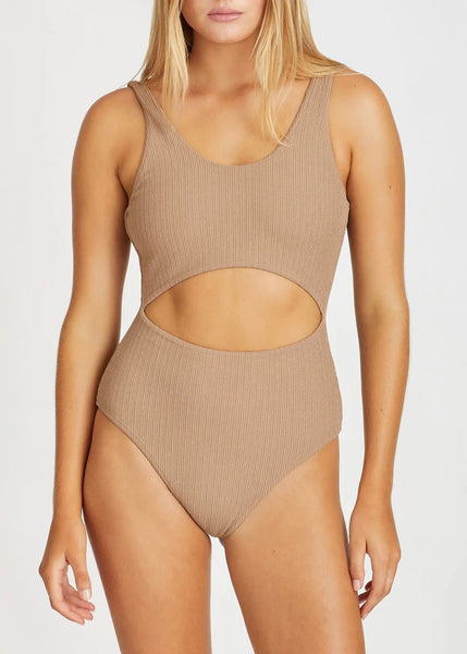 Swimwear | Crinkle One Piece (Cocoa)