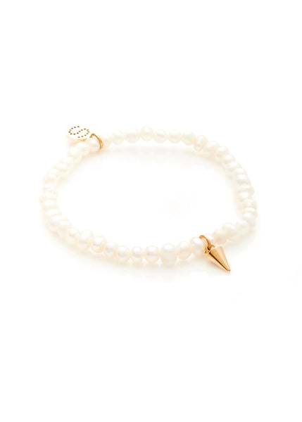 Bracelet | Santorini (Pearl/Gold)