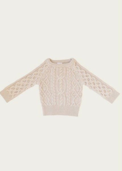Jumper | Cable Knit (Pepper Marle)
