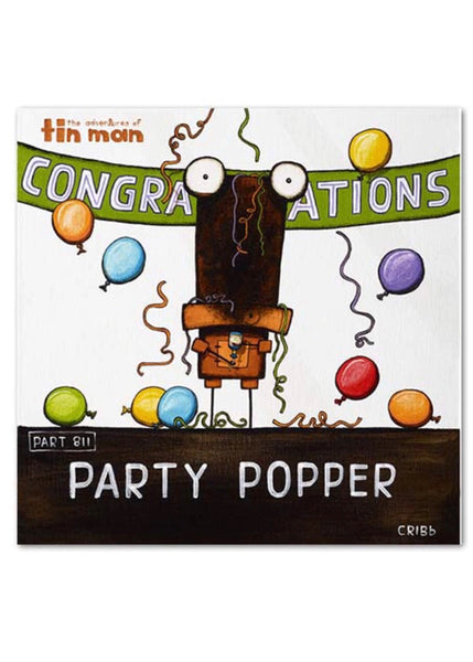 Card | Party Popper (Tony Cribb)