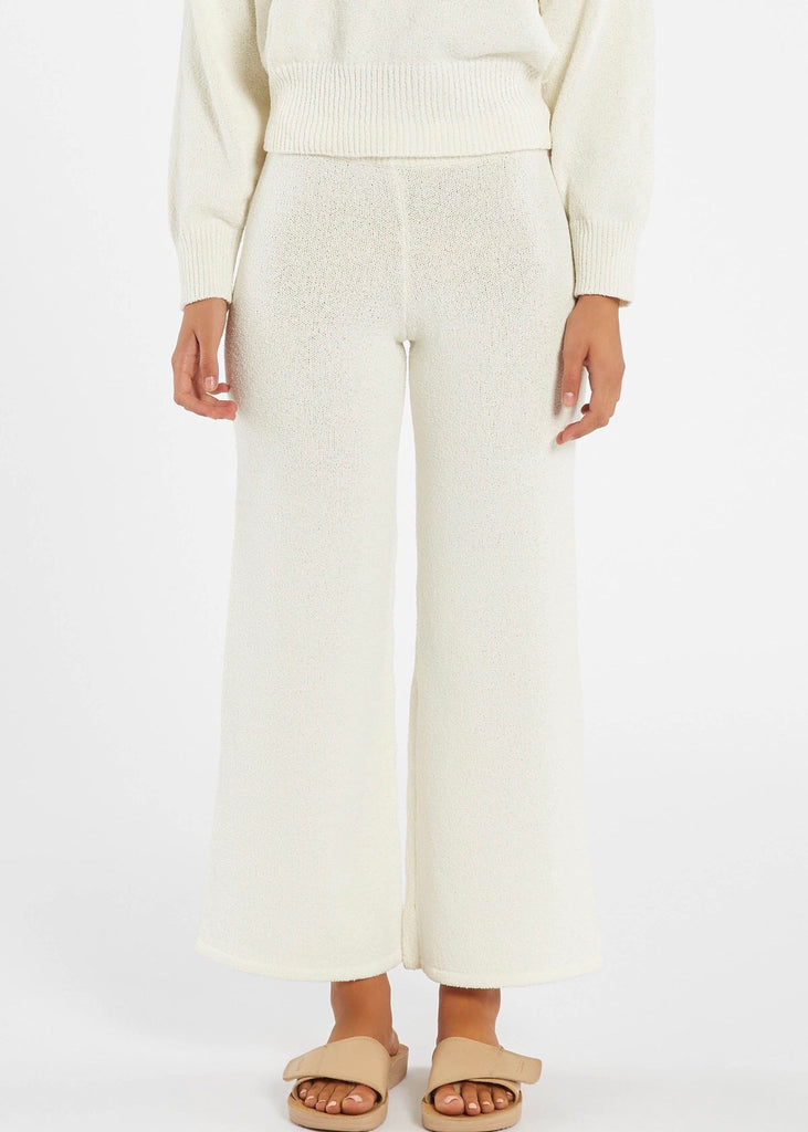 Pants | Whitewash Knit (Warm White)