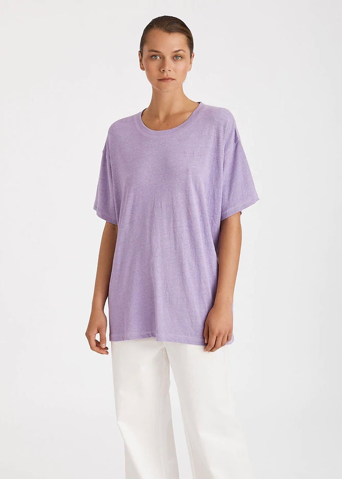 Tee | Organic Cotton Hemp T-Shirt (Lilac)