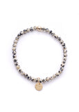 Bracelet | Amuleto Dalmatian Jasper (Gold 4mm)