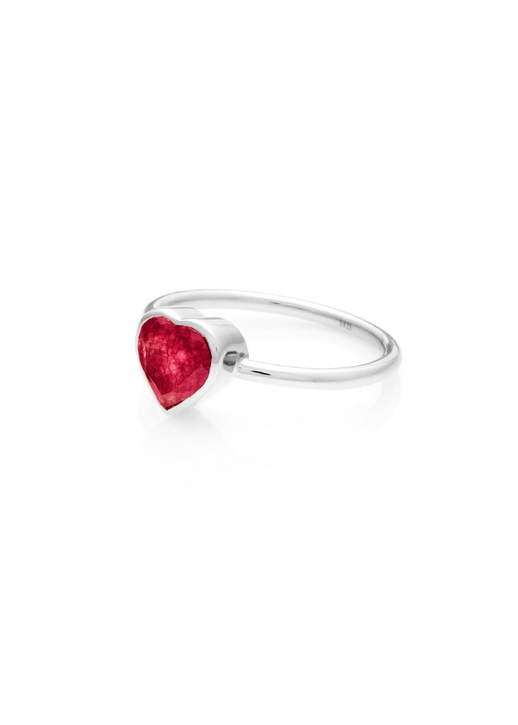 Ring | Aphrodite (Ruby Quartz/Silver)
