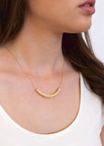 Necklace | Sea Pod Crescent (Gold)