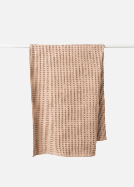 Bath Towel | Waffle Organic Cotton (Latte)