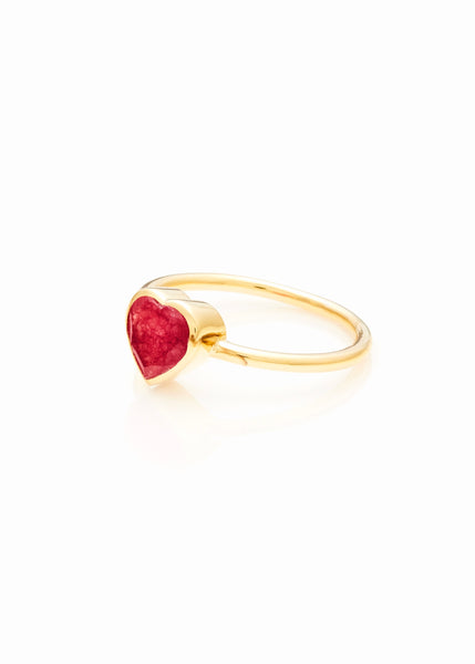 Ring | Aphrodite (Ruby Quartz/Gold)