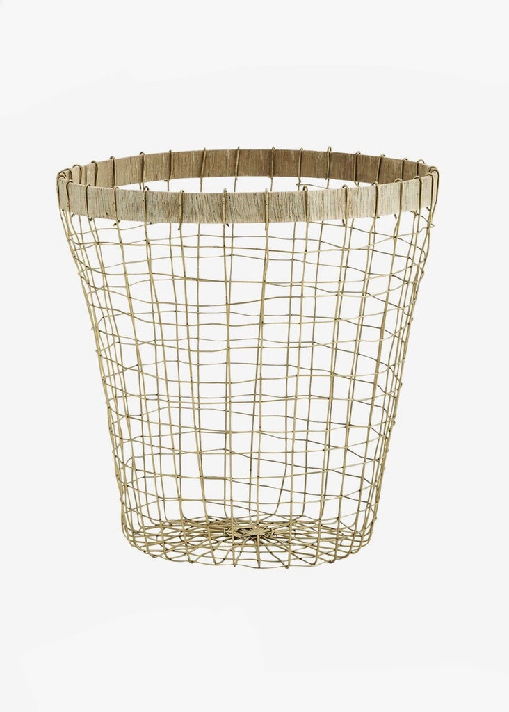 Basket | Wire Brass (Small)