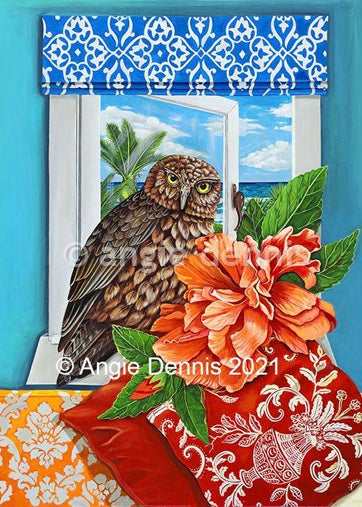 Art Print | Lean Into It