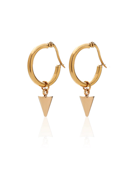 Earrings | Kate Hoops (Gold)