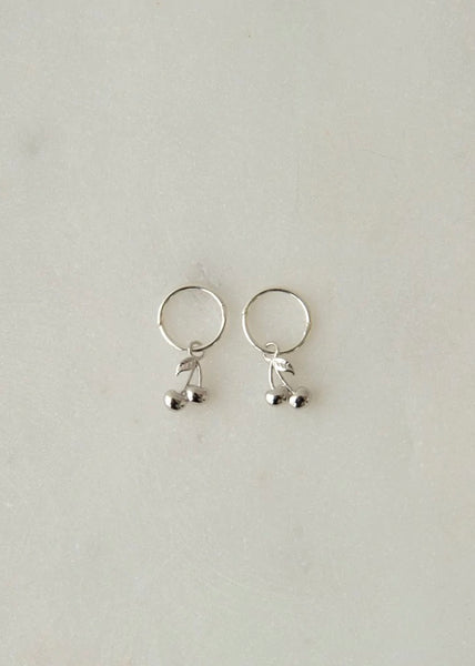 Earrings | Cherry Bomb Sleepers (Silver)