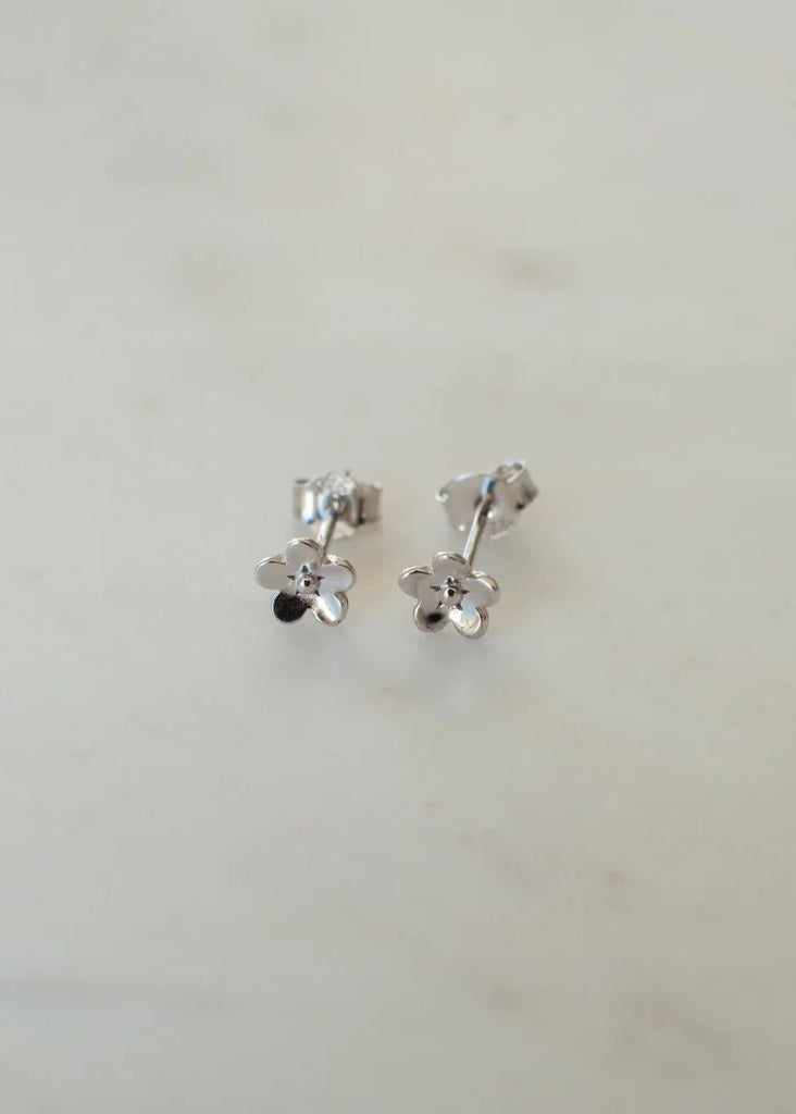 Earrings | Daisy Day Studs (Silver)