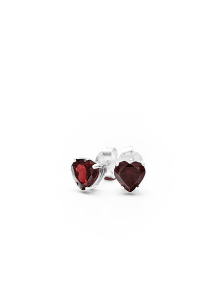 Earrings | Love Crystal (Garnet)