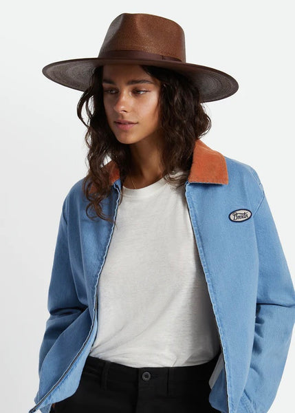 Hat | Joanna Straw Rancher (Brown)