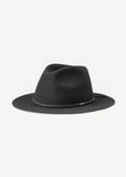 Hat | Wesley Packable Fedora (Black)