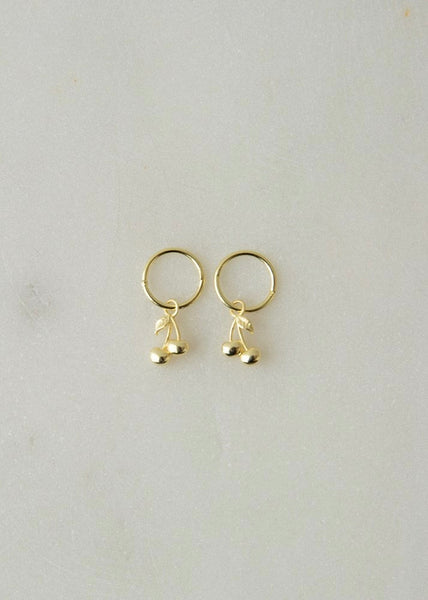 Earrings | Cherry Bomb Sleepers (Gold)