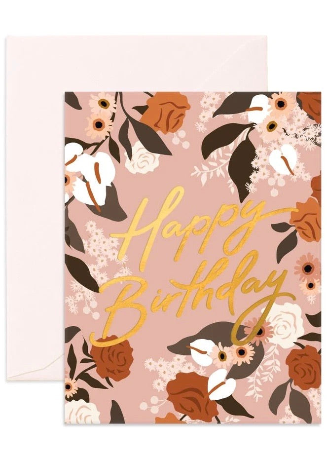 Card | Birthday Rose Garden