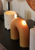 Candle | Single Bend (Honey Gold)