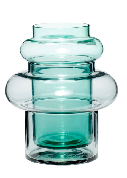 Vase | Flora Glass (Green/Smoked)