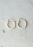 Earrings | Hoop Loops (Pearly)