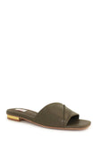 Shoes | Shelley Slides (Khaki Calf)