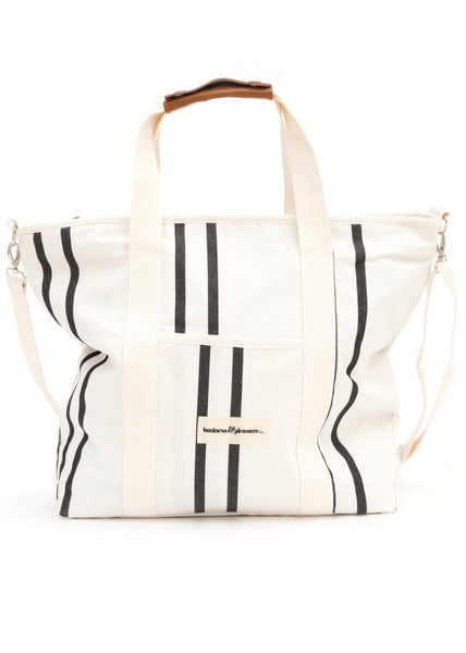Tote Bag | Cooler (Black Two Stripe)