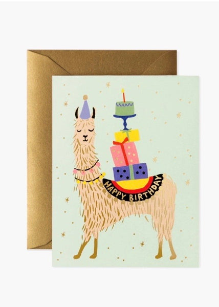 Card | Birthday Llama