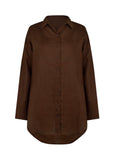 Shirt | Flax Linen (Brown)