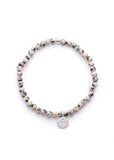 Bracelet | Amuleto Dalmatian Jasper (Sterling Silver 4mm)