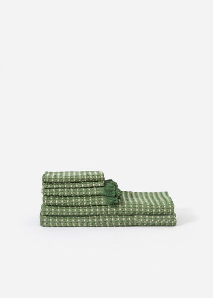 Bath Towel Range| Aalto (Spirulina/Butter)