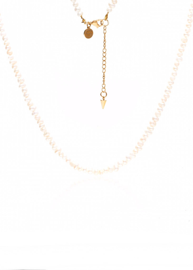 Necklace | Santorini (Pearl/Gold)