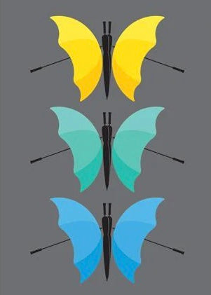 Art Print | Rain Butterflies